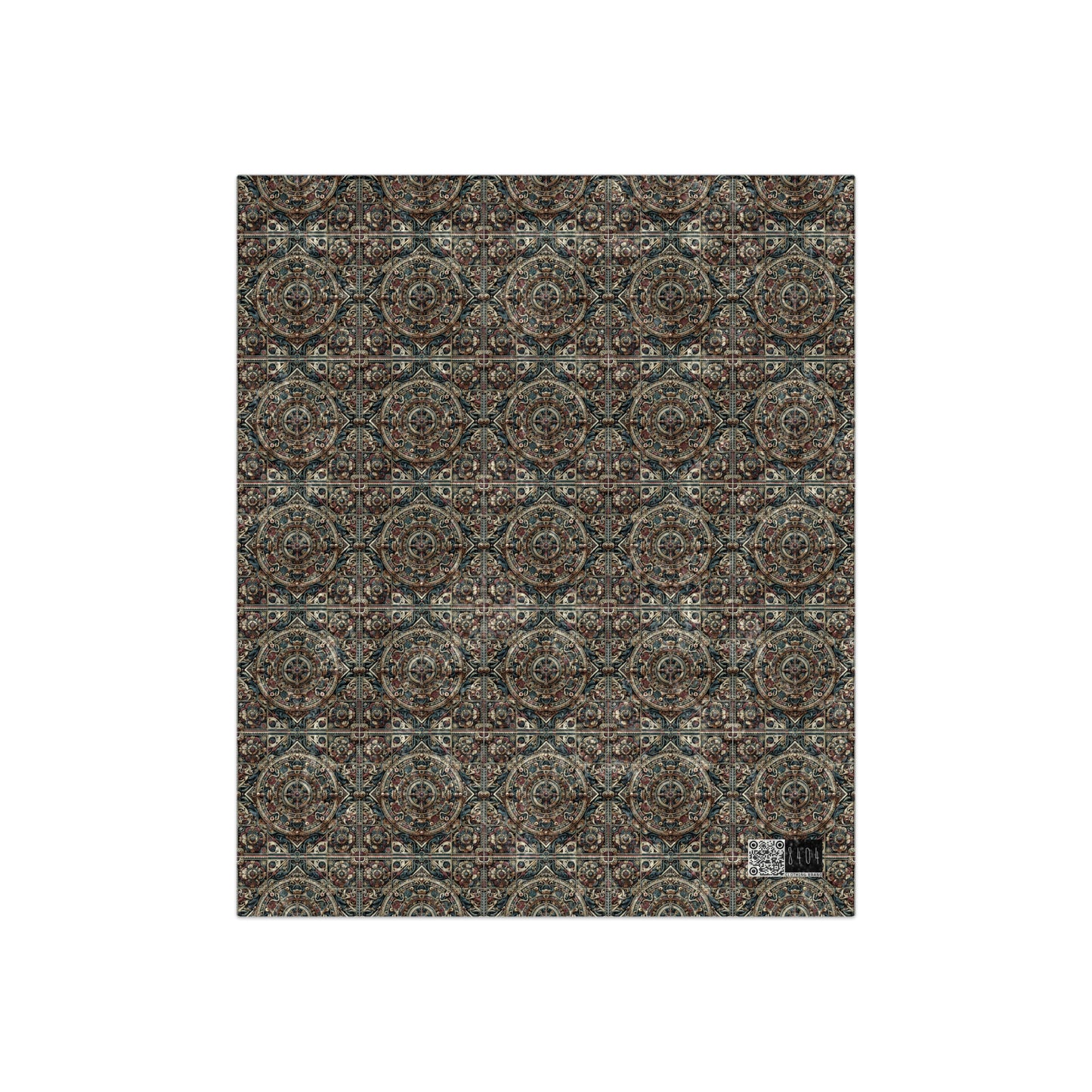 Urban Renaissance Historical Fusion With Street Edge Crushed Velvet Blanket - 8404 Design-57