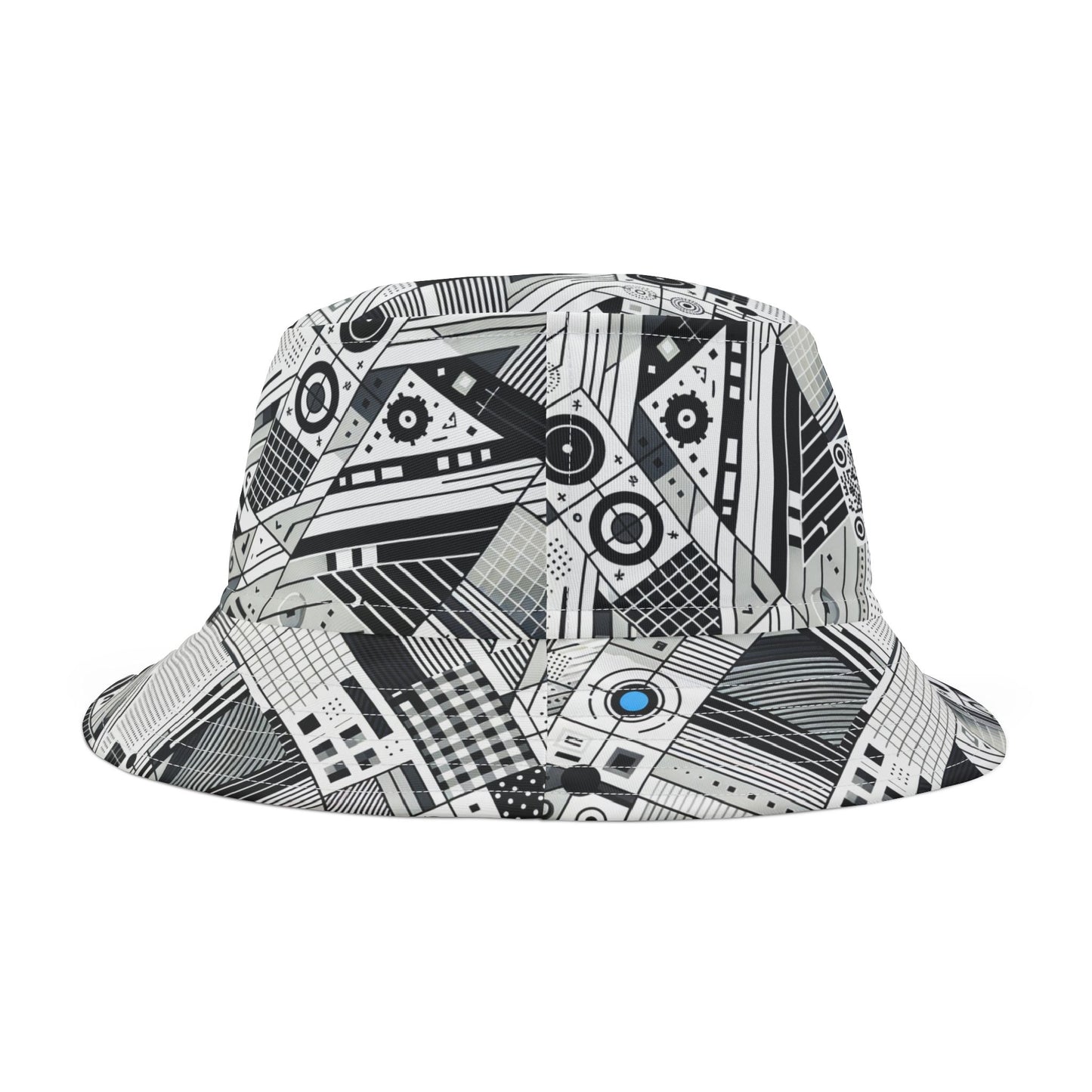 Digital Minimalism Minimalist Tech Bucket Hat - 8404 Design-52