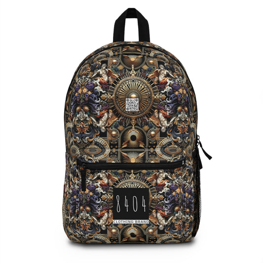 Digital Renaissance Luxurious Streetwear Inspired By Classical Art With a Modern Twist Backpack - 8404 Design-55