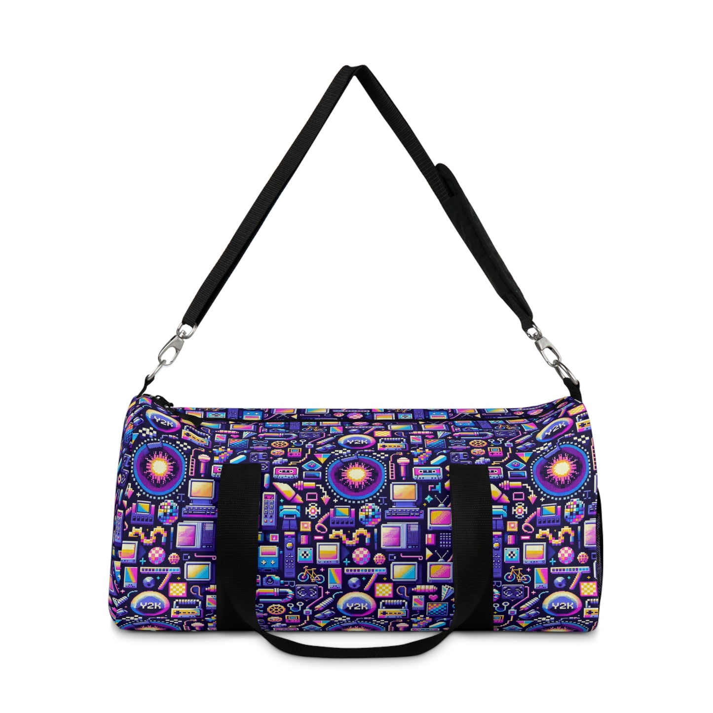 Digital Nostalgia Modern Retro Fusion Duffel Bag - 8404 Design-64