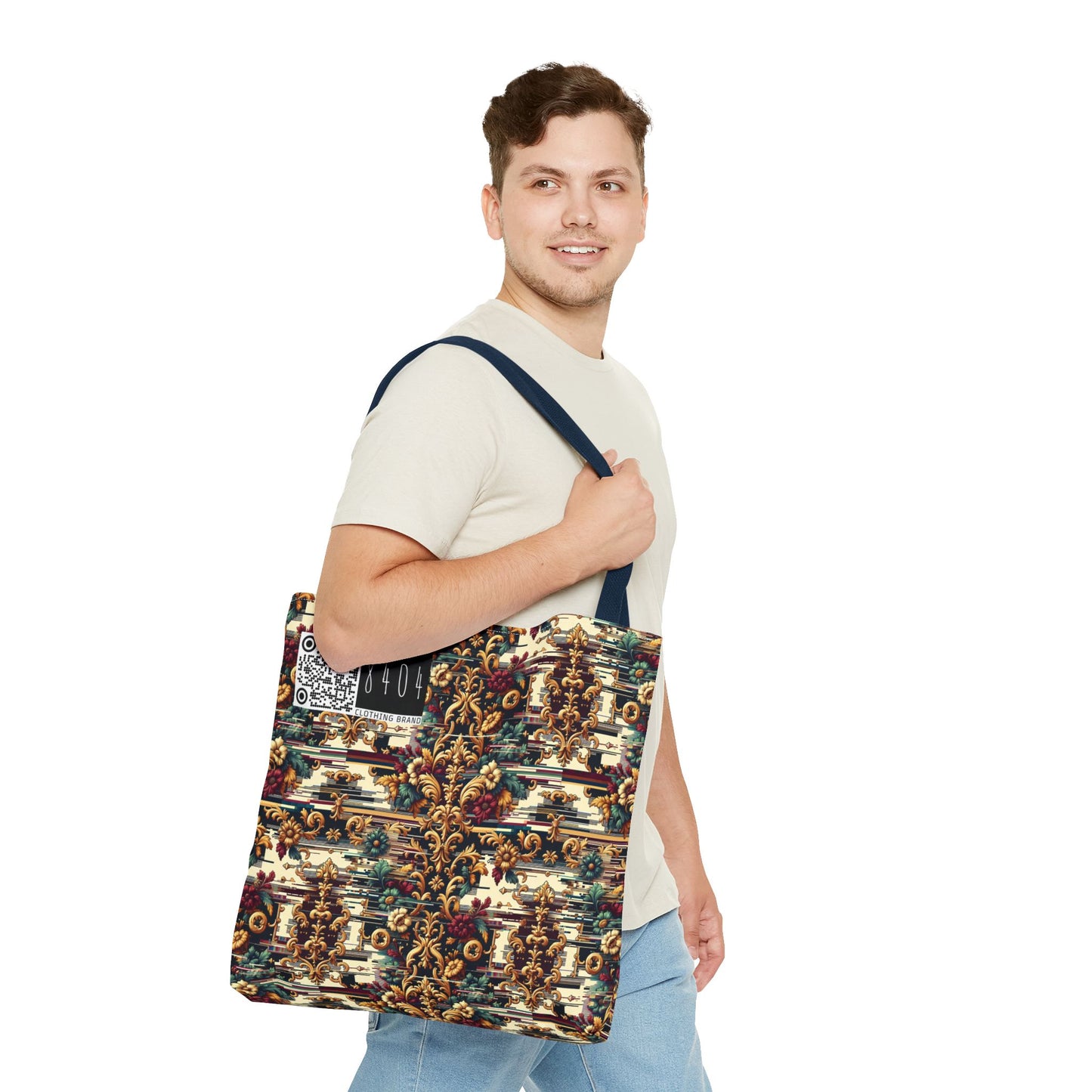 Digital Renaissance Modern Baroque Fusion Tote Bag - 8404 Design-63