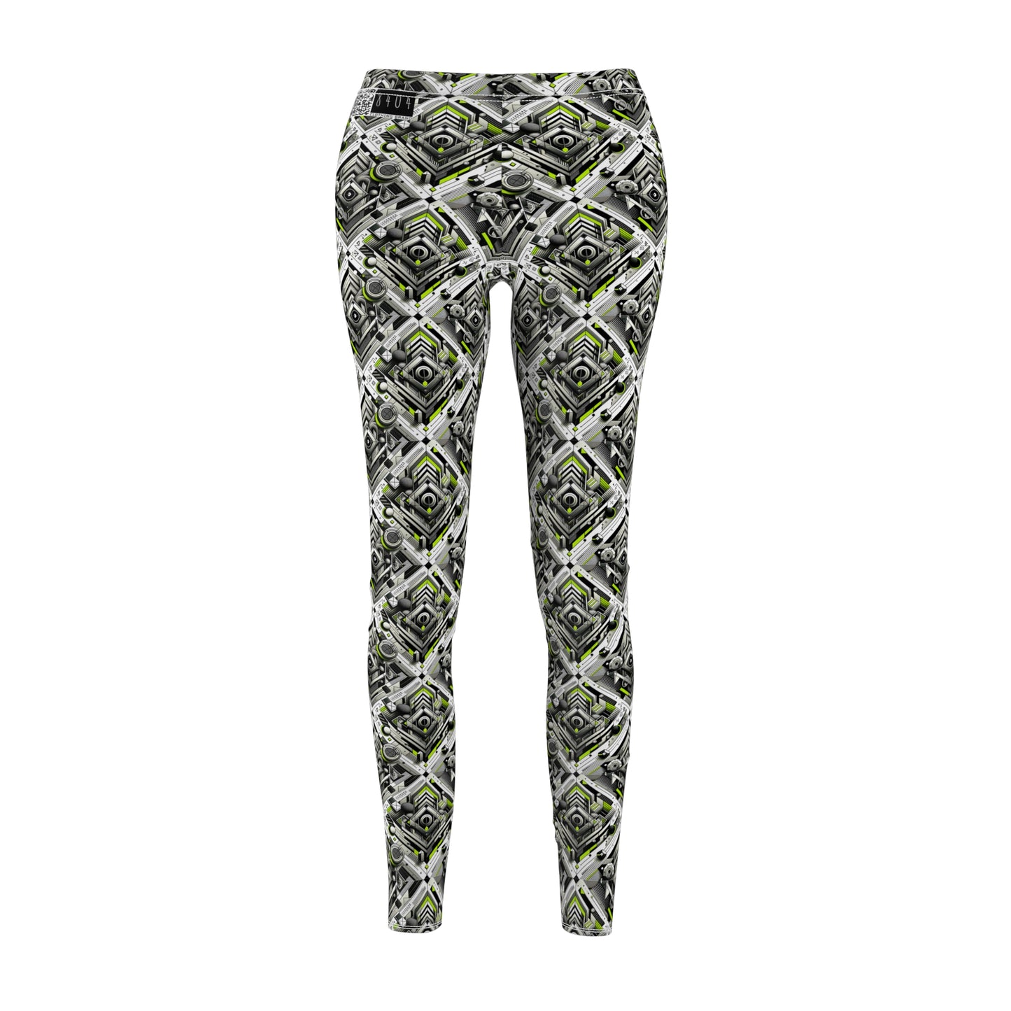 Elevated Sporty Tech Tech-Forward Streetwear Women's Cut & Sew Casual Leggings - 8404 Design-70