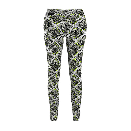 Elevated Sporty Tech Tech-Forward Streetwear Women's Cut & Sew Casual Leggings - 8404 Design-70