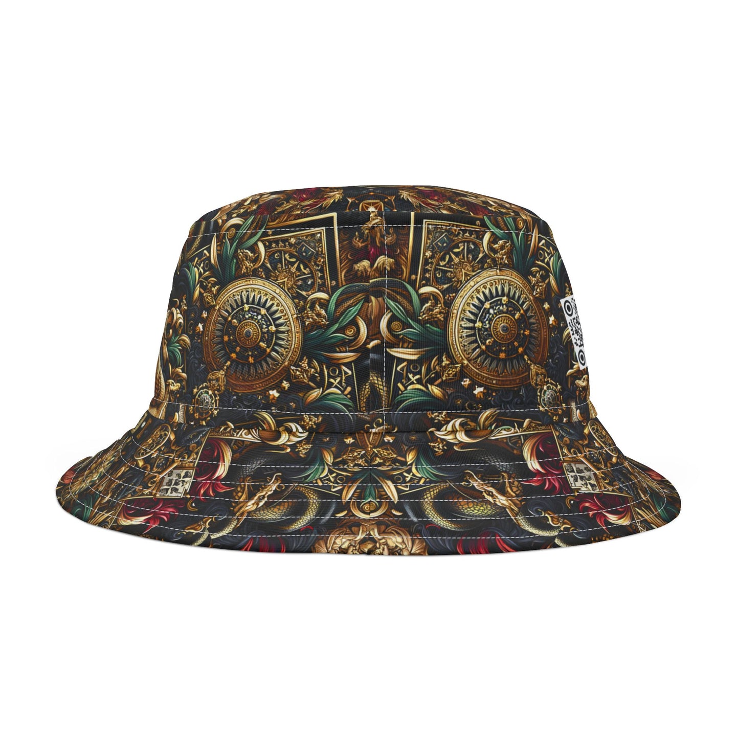 Digital Renaissance Luxurious Streetwear Inspired By Classical Art With a Modern Twist Bucket Hat - 8404 Design-76