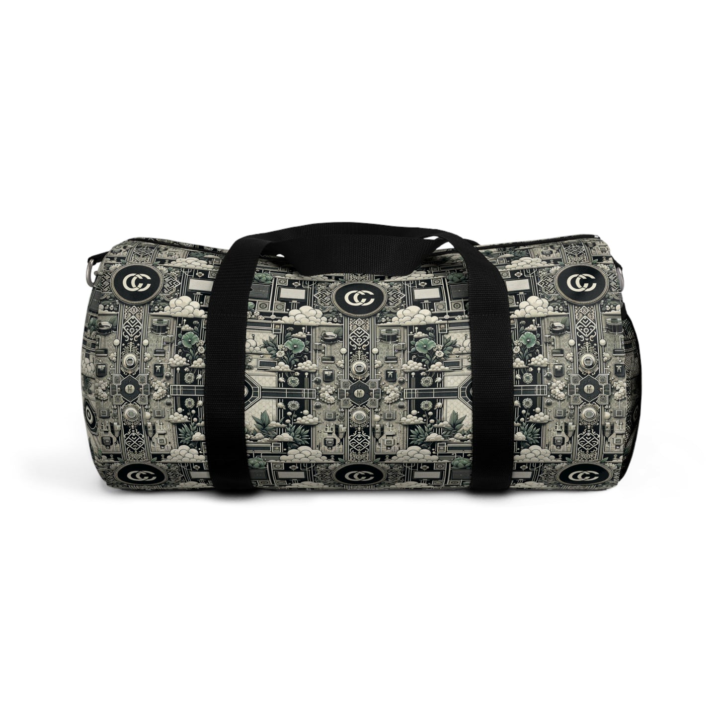 Cyber Garden Party Tech Garden Extravaganza Duffel Bag - 8404 Design-54