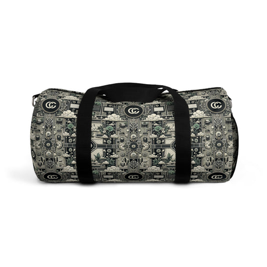 Cyber Garden Party Tech Garden Extravaganza Duffel Bag - 8404 Design-54