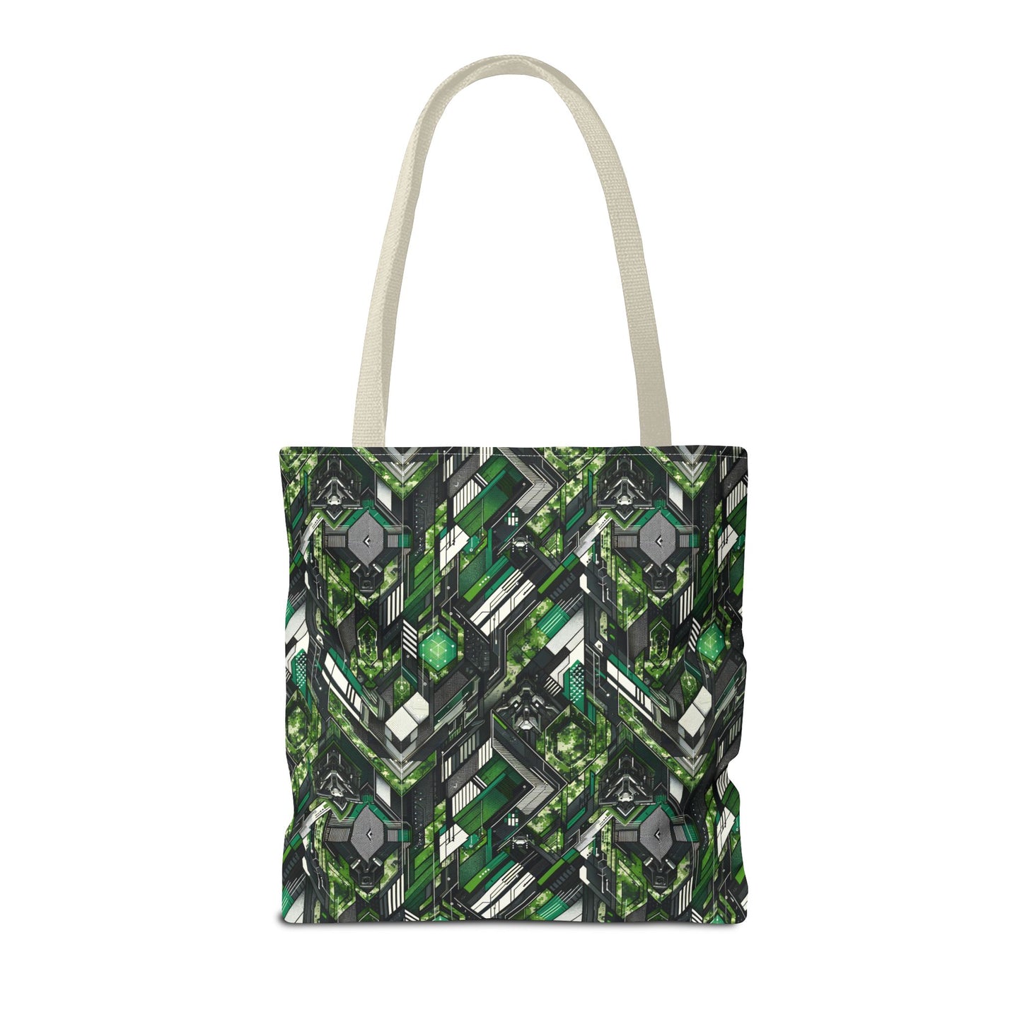 Tech Camo Fusion Tech-Forward Streetwear With a Futuristic Edge Tote Bag - 8404 Design-58