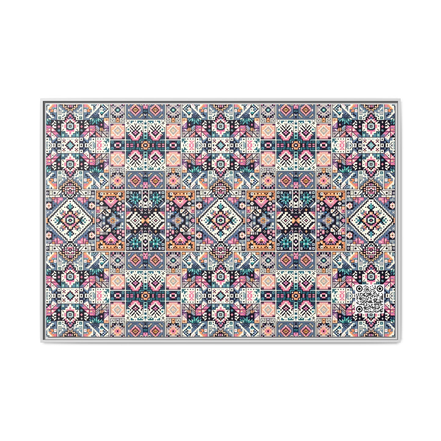 Matte Canvas, Framed (multi-Color) - 8404 Design-01