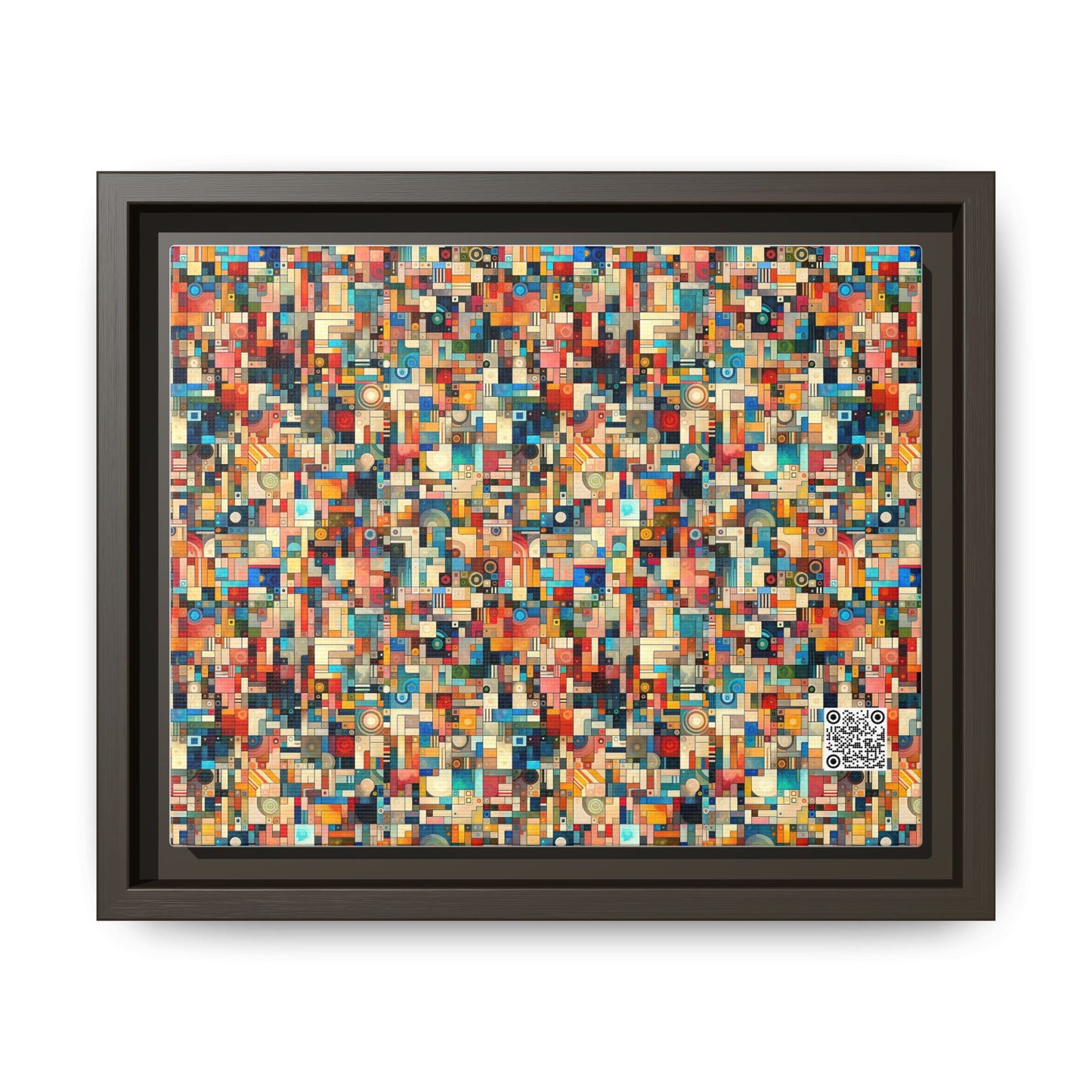 Digital Artistic Expression Artistic Streetwear Matte Canvas, Framed (multi-Color) - 8404 Design-46 B
