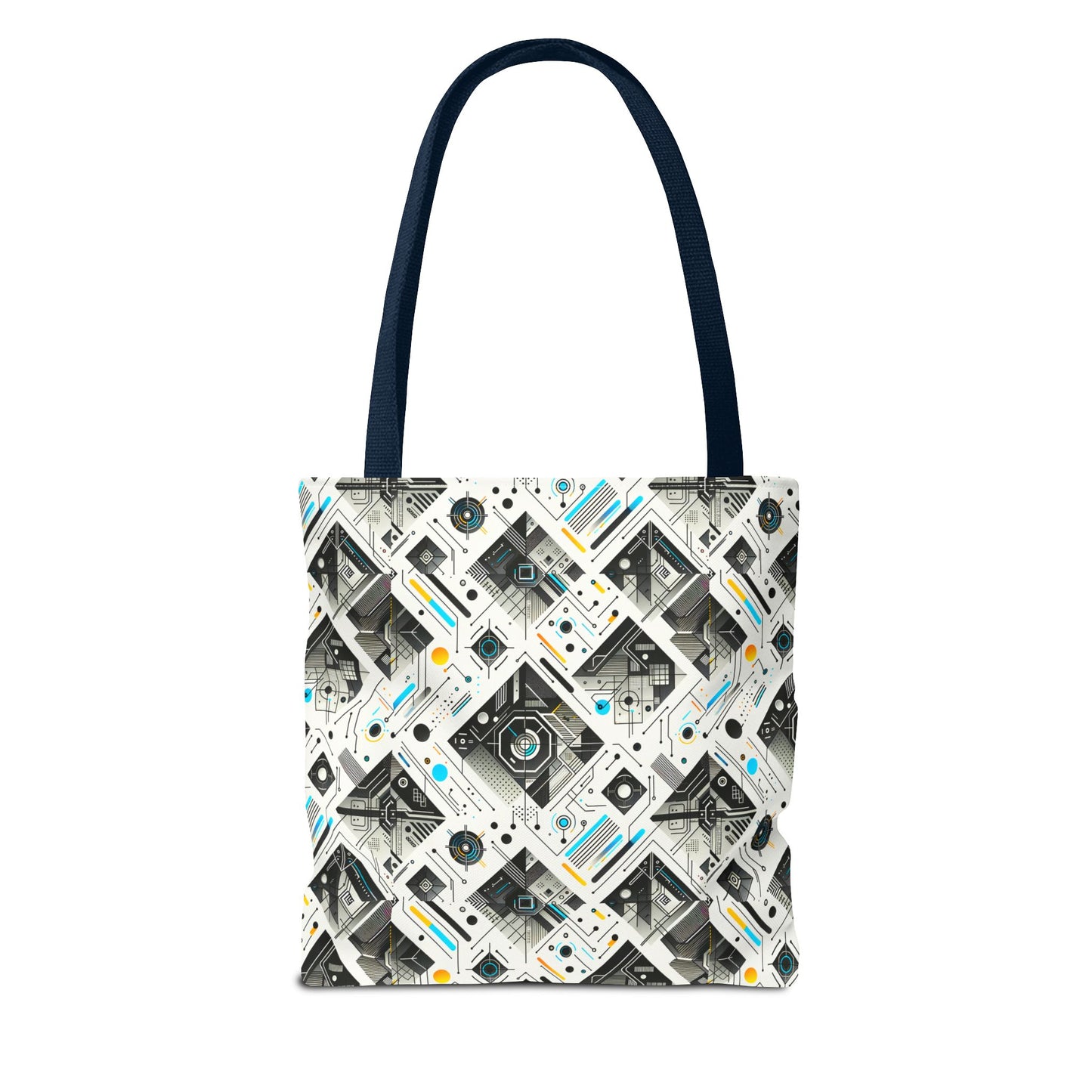 Tech Minimalism Minimalist Tech Tote Bag - 8404 Design-47