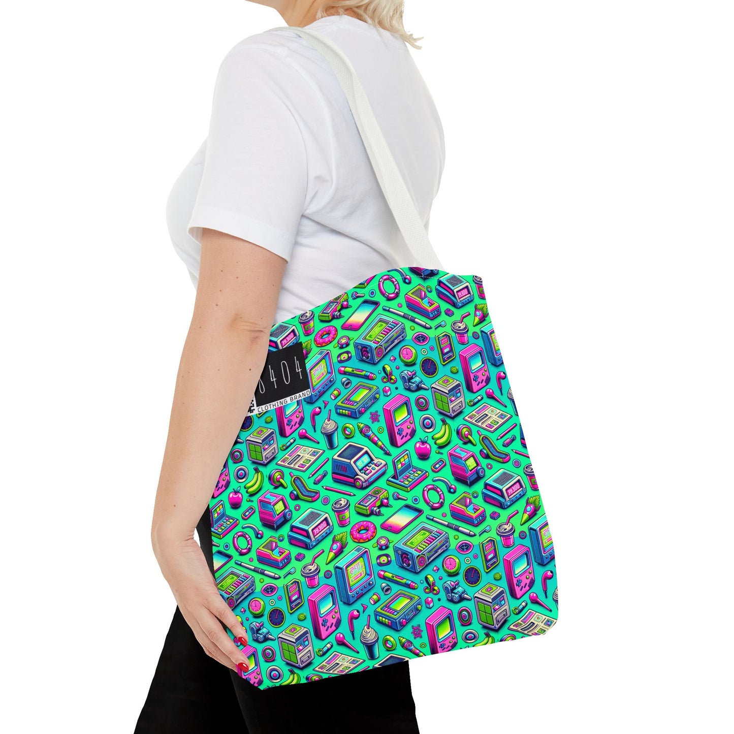 Y2k Revival Nostalgic Futurism Tote Bag - 8404 Design-48