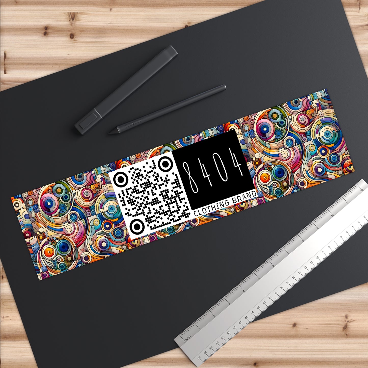 Digital Artistic Expression Artistic Streetwear Bumper Sticker - 8404 Design-49