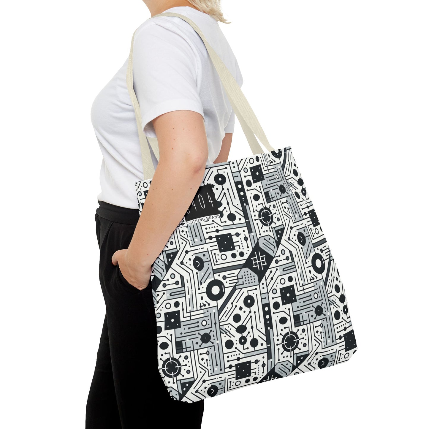 Digital Minimalism Minimalist Tech Tote Bag - 8404 Design-48