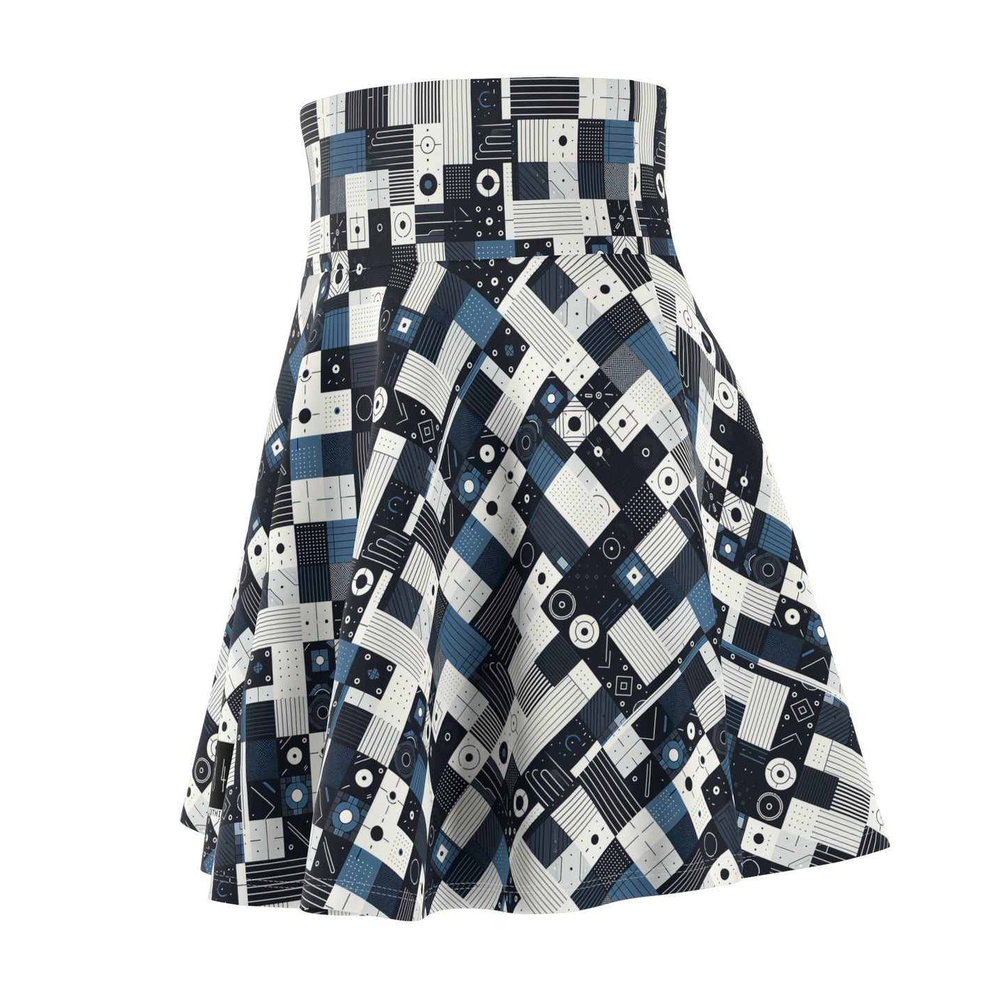 Minimalist Athleisure Minimalist Tech Women's Skater Skirt - 8404 Design-39