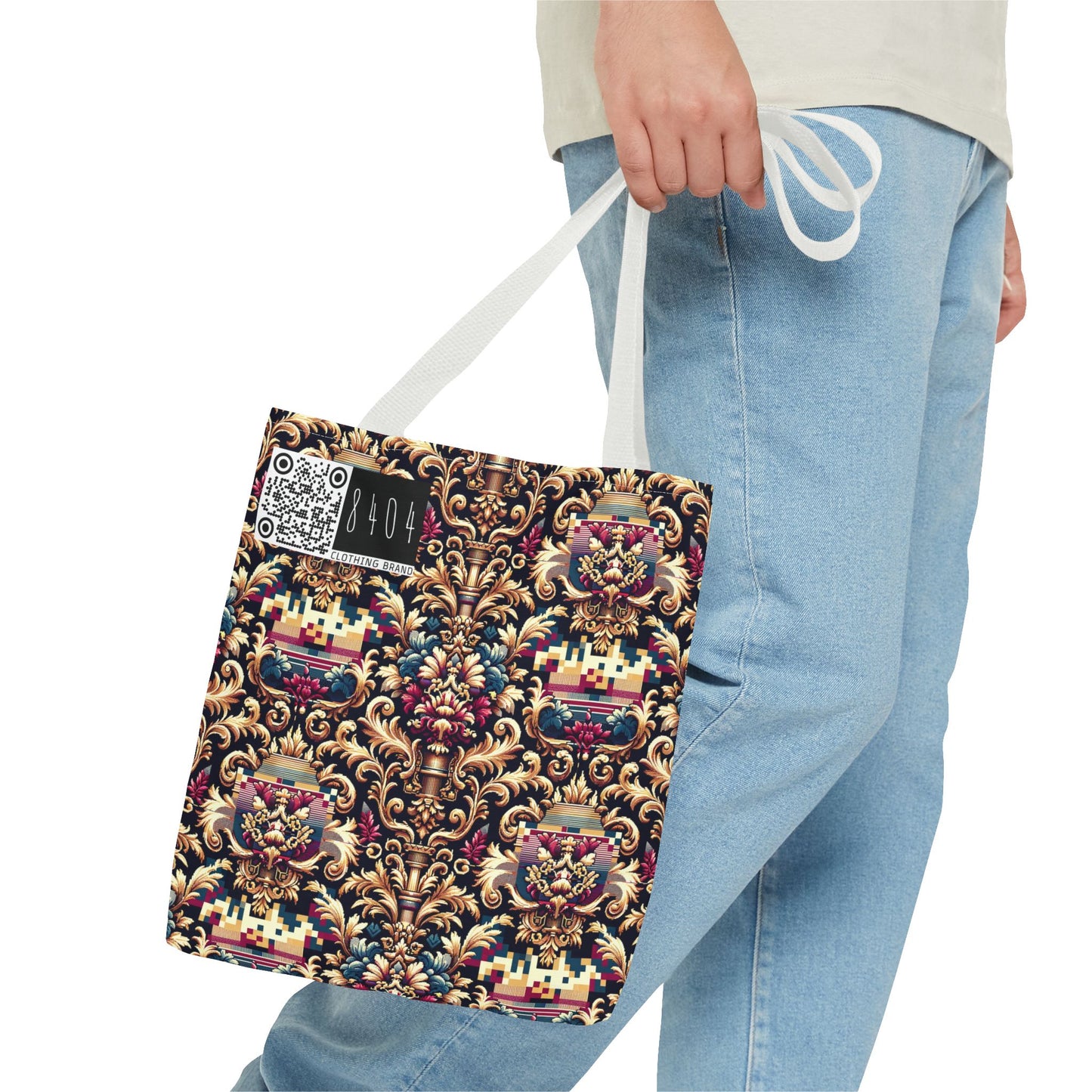 Digital Renaissance Modern Baroque Fusion Tote Bag - 8404 Design-53