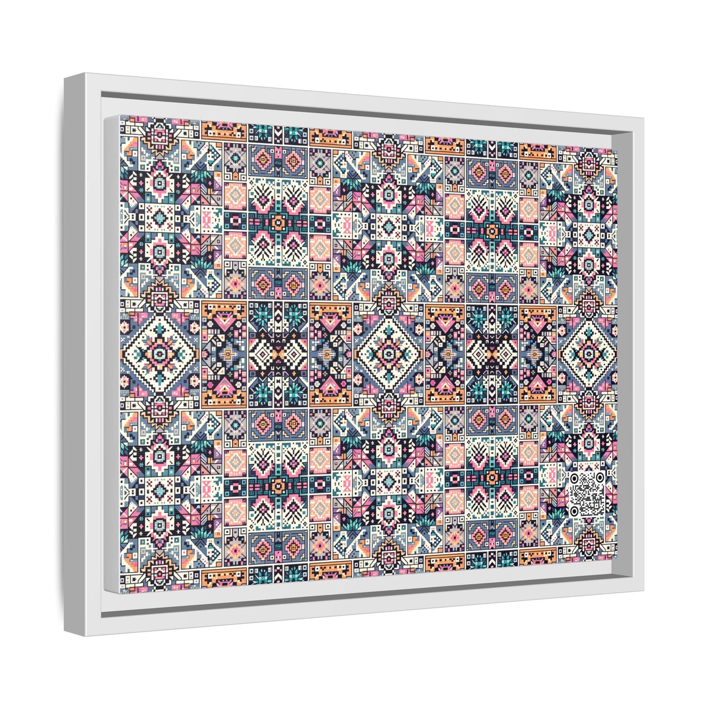 Matte Canvas, Framed (multi-Color) - 8404 Design-01