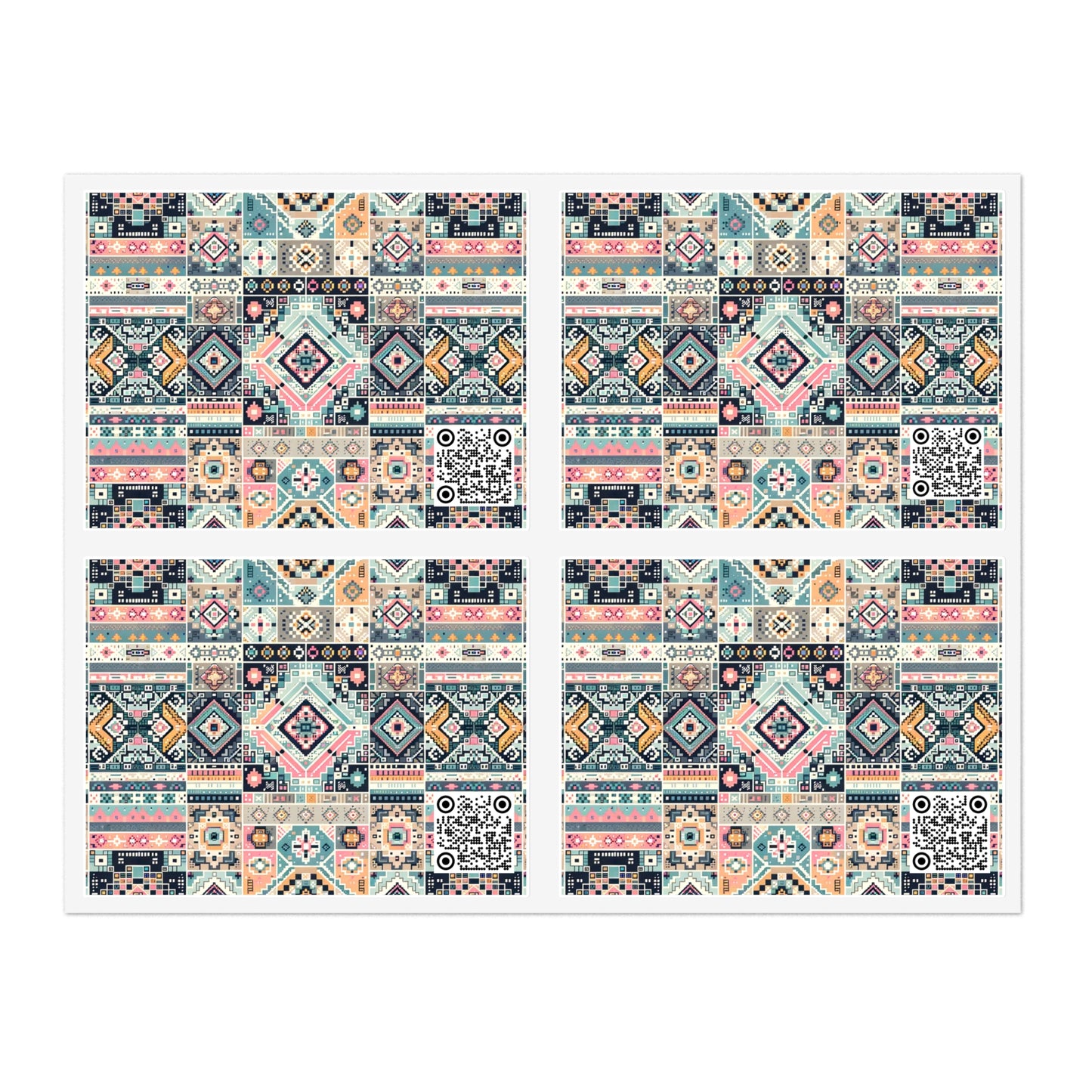 Digital Artisanal Fusion Digital Artisanal Sticker Sheets - 8404 Design-55