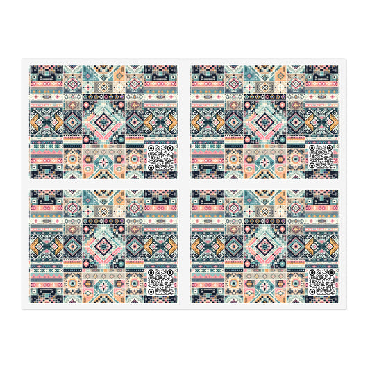 Digital Artisanal Fusion Digital Artisanal Sticker Sheets - 8404 Design-55
