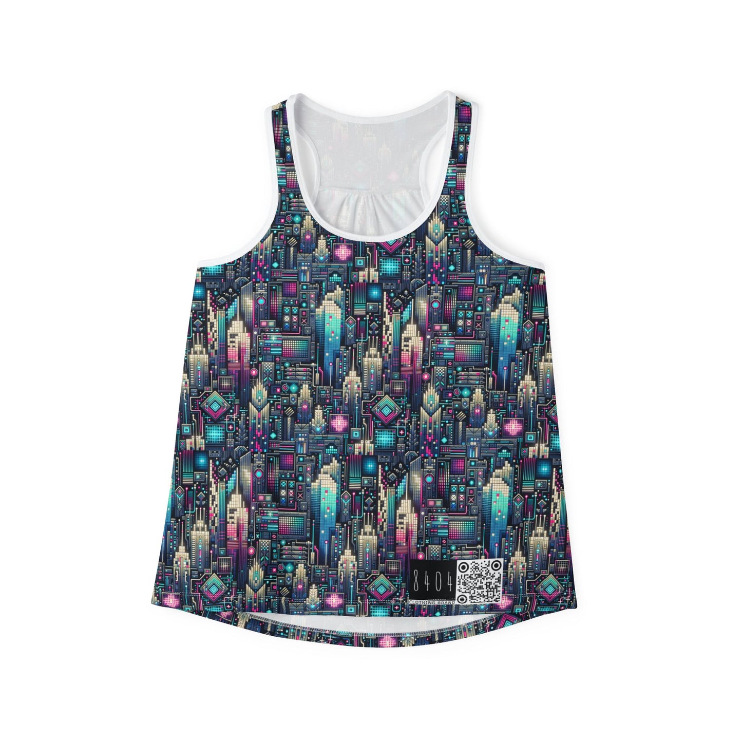 Digital Renaissance Tech-Forward Maximalism Women's Tank Top - 8404 Design-56