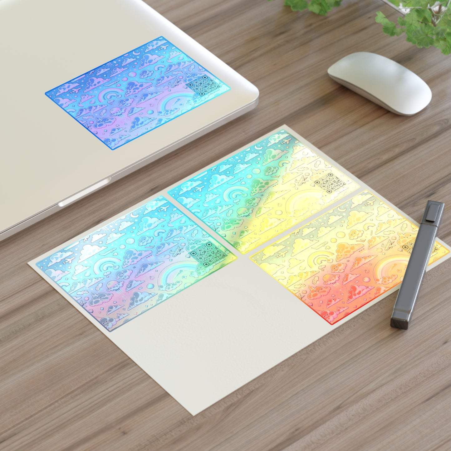 Digital Dreamland Whimsical and Nostalgic Streetwear With a Digital Twist Sticker Sheets - 8404 Design-58