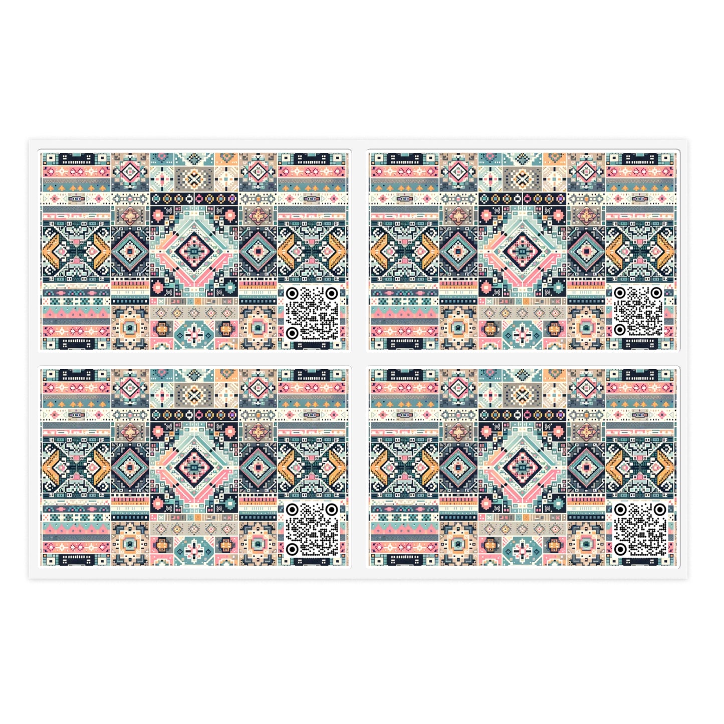 Digital Artisanal Fusion Digital Artisanal Sticker Sheets - 8404 Design-55