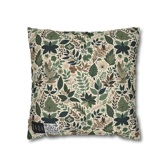 Streetwear Sustainability Environmentally Conscious Streetwear with a Natural Aesthetic Spun Polyester Square Pillowcase - 8404 Design-57