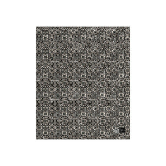 Cyber Garden Party Tech Garden Extravaganza Crushed Velvet Blanket - 8404 Design-45