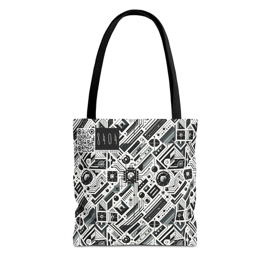 Digital Minimalism Minimalist Tech Tote Bag - 8404 Design-62