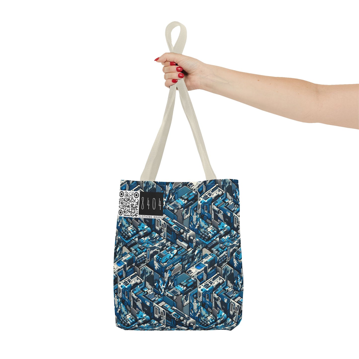 Tech Urban Camo Tech-Forward Streetwear With a Futuristic Military Edge Tote Bag - 8404 Design-51