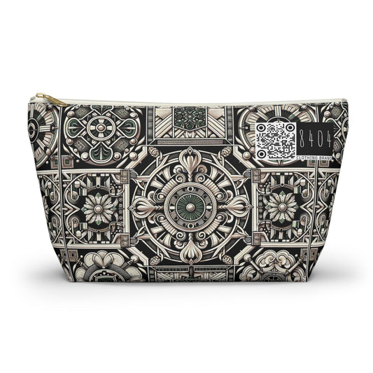 Cyber Garden Party Tech Garden Extravaganza Accessory Pouch W T-Bottom - 8404 Design-45