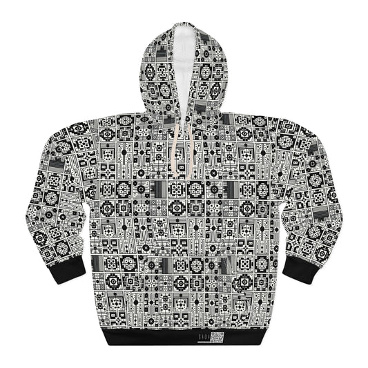 Digital Minimalism Minimalist Tech Pullover Hoodie - 8404 Design-55
