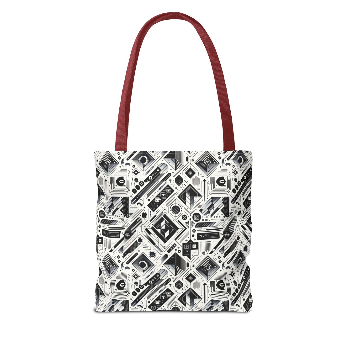 Tech Minimalism Minimalist Tech Tote Bag - 8404 Design-72