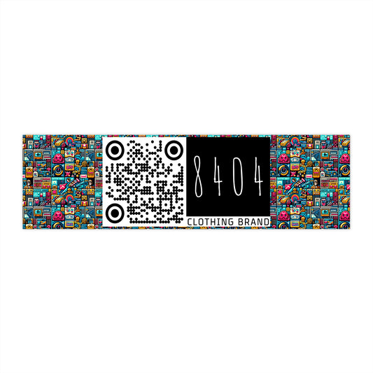 Digital Pop Culture Mashup Maximalist Pop Bumper Sticker - 8404 Design-47