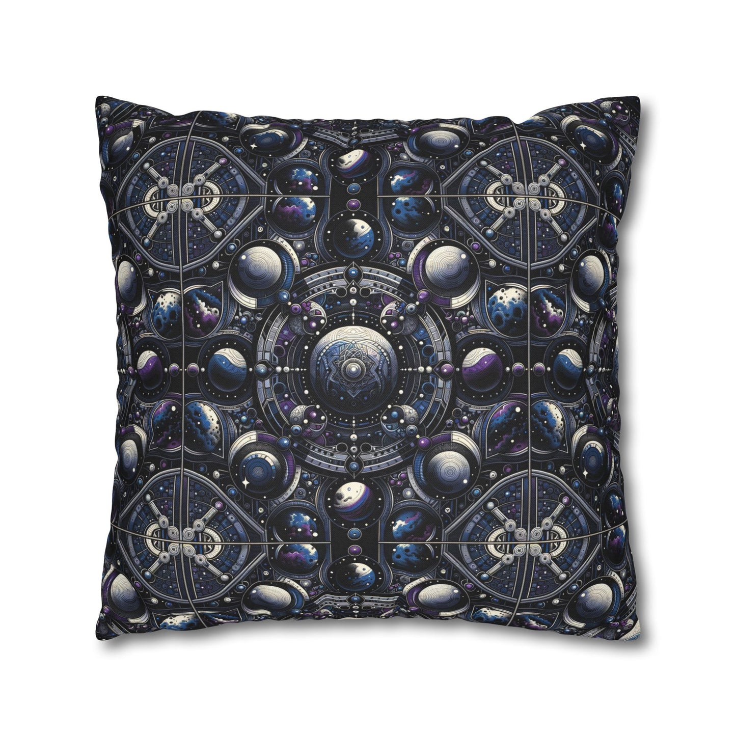 Tech Astronaut Tech-Forward Streetwear Meets Space Exploration Spun Polyester Square Pillowcase - 8404 Design-46