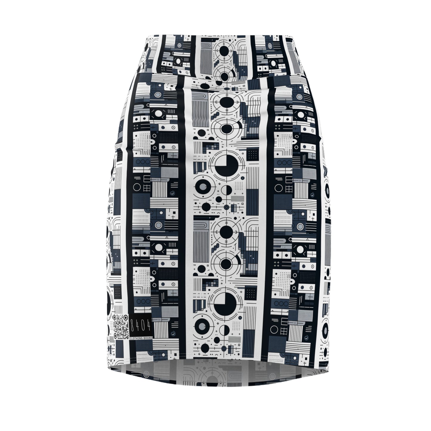 Minimalist Athleisure Minimalist Tech Women's Pencil Skirt - 8404 Design-54
