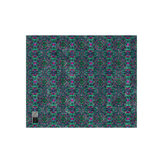 Digital Glitch Vibes Tech-Inspired Streetwear Crushed Velvet Blanket - 8404 Design-71