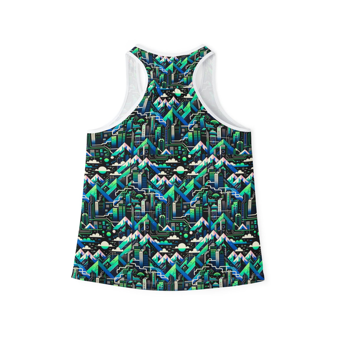 Digital Adventure Graphics Digital Explorer Women's Tank Top - 8404 Design-55