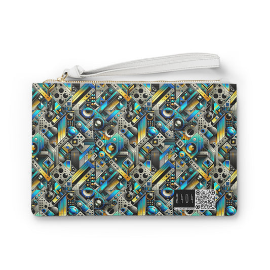 Tech Art Fusion Tech-Forward Streetwear Clutch Bag - 8404 Design-50