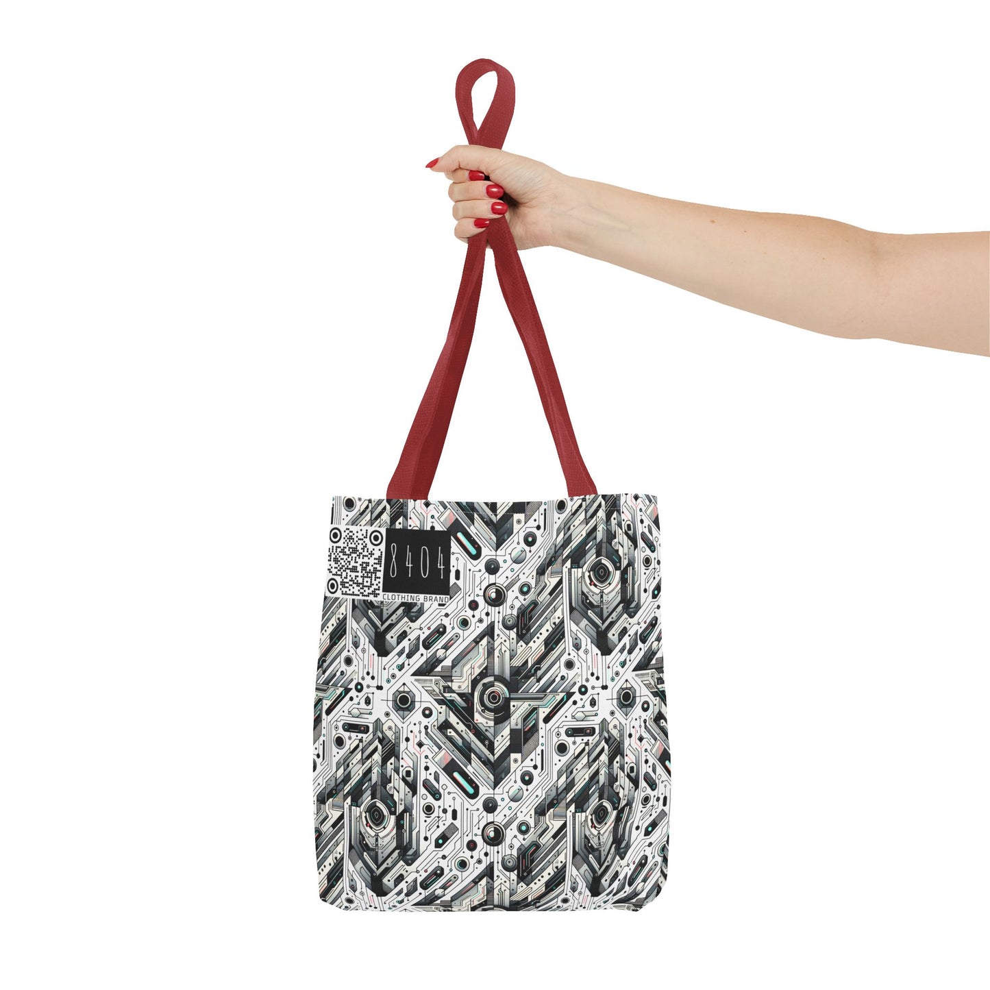 Tech-Infused Streetwear Tech-Forward Minimalism Tote Bag - 8404 Design-51