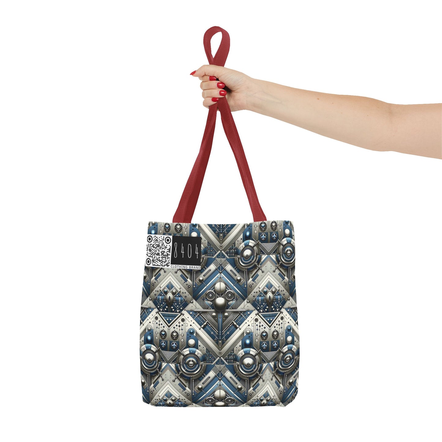 Tech Utility Fusion Tech-Forward Utility With a Futuristic Edge Tote Bag - 8404 Design-63