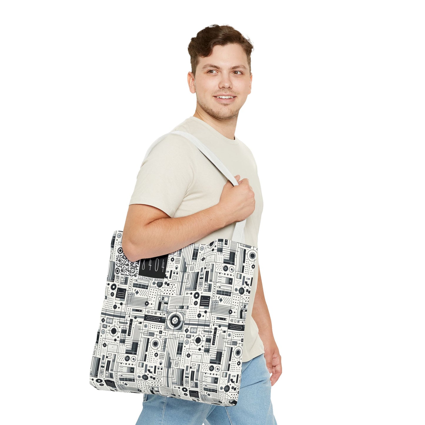 Digital Minimalism Minimalist Tech Tote Bag - 8404 Design-53