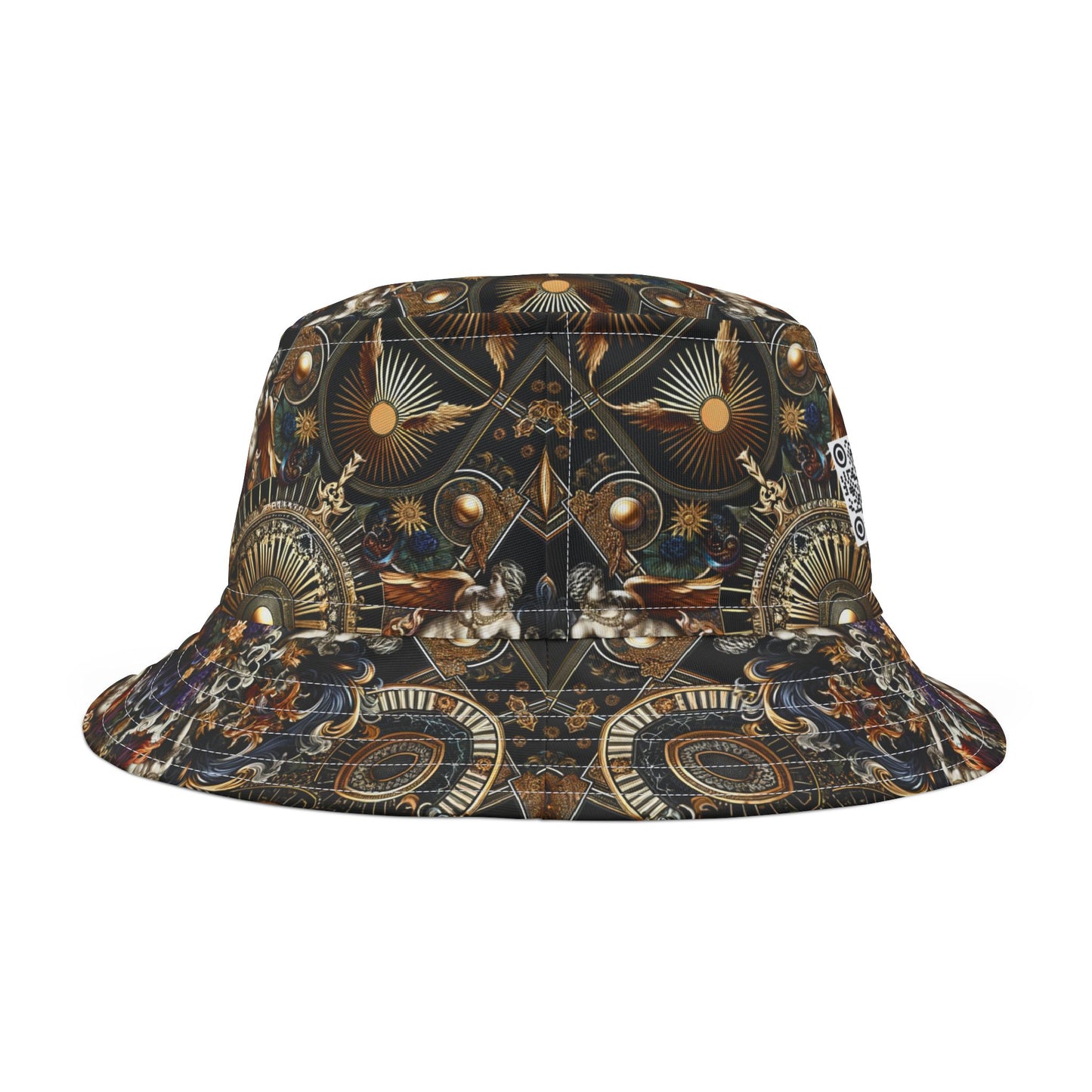 Digital Renaissance Luxurious Streetwear Inspired By Classical Art With a Modern Twist Bucket Hat - 8404 Design-55