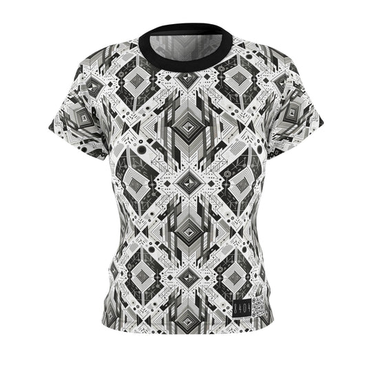 Digital Minimalism Minimalist Tech Women's Cut & Sew Tee - 8404 Design-51