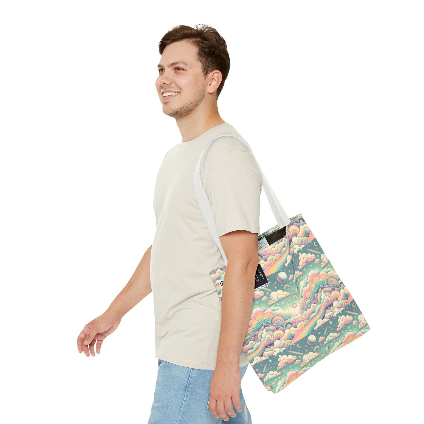 Digital Dreamland Whimsical and Nostalgic Streetwear With a Digital Twist Tote Bag - 8404 Design-65