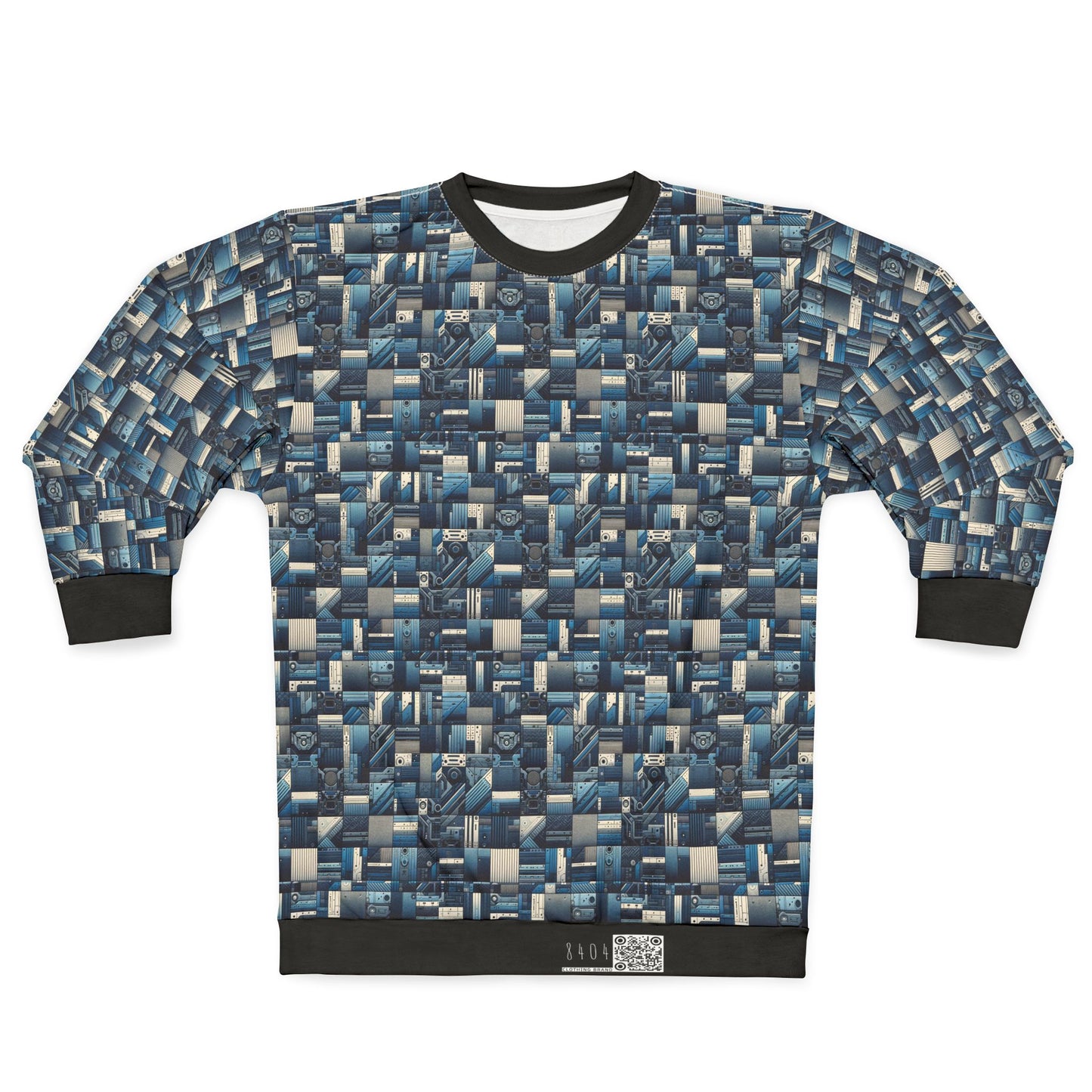 Tech-Inspired Utility Tech-Forward Streetwear With Utilitarian Edge Sweatshirt - 8404 Design-44