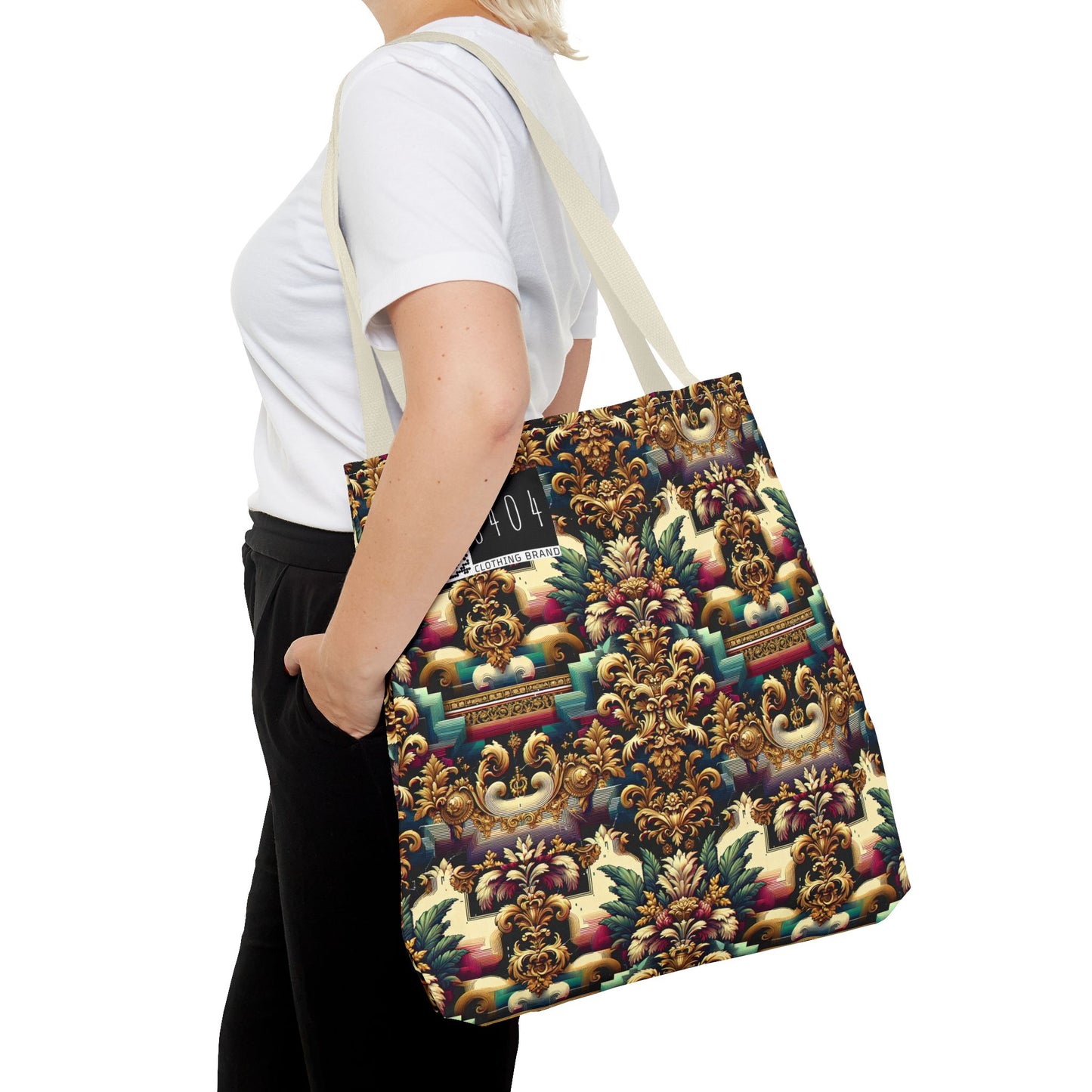 Digital Renaissance Modern Baroque Fusion Tote Bag - 8404 Design-60