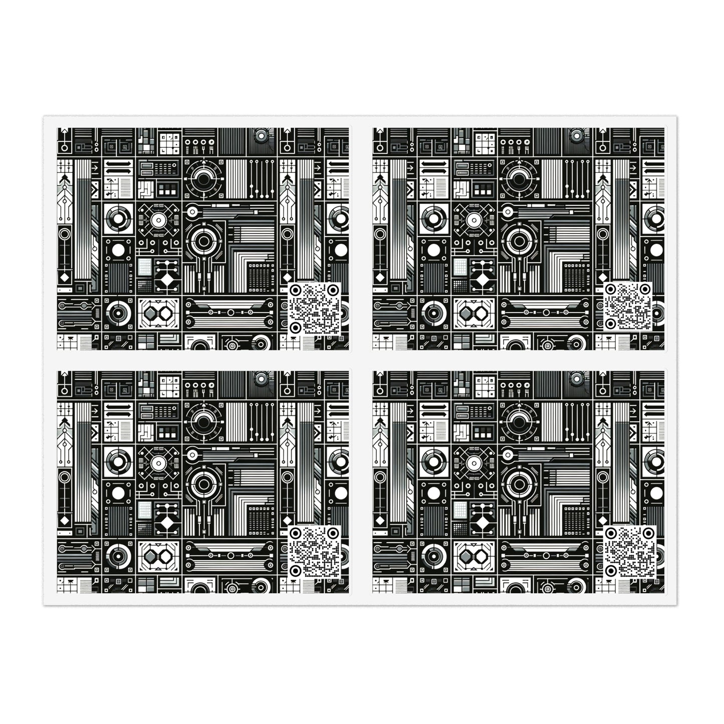 Digital Minimalism Minimalist Tech Sticker Sheets - 8404 Design-62