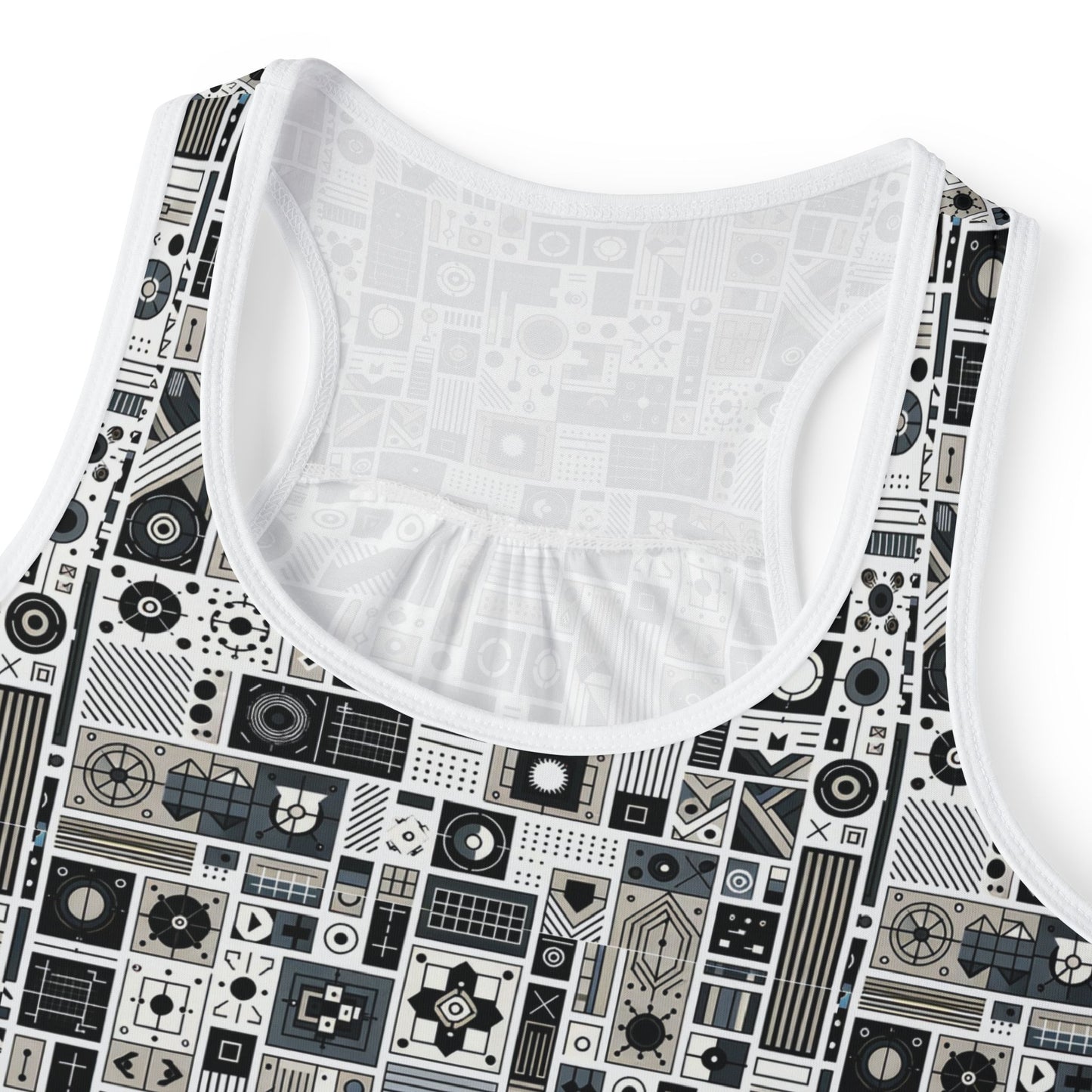 Digital Minimalism Minimalist Tech Women's Tank Top - 8404 Design-45