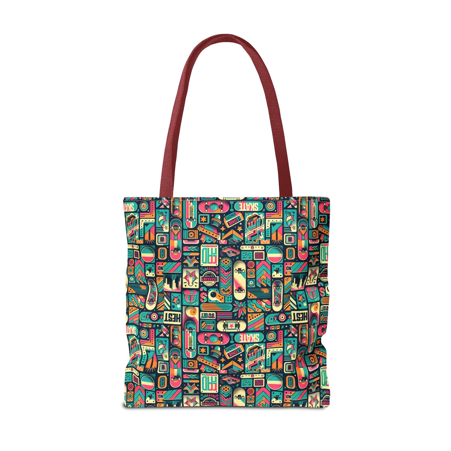 Skate Culture Revival Urban Retro Cool Tote Bag - 8404 Design-61