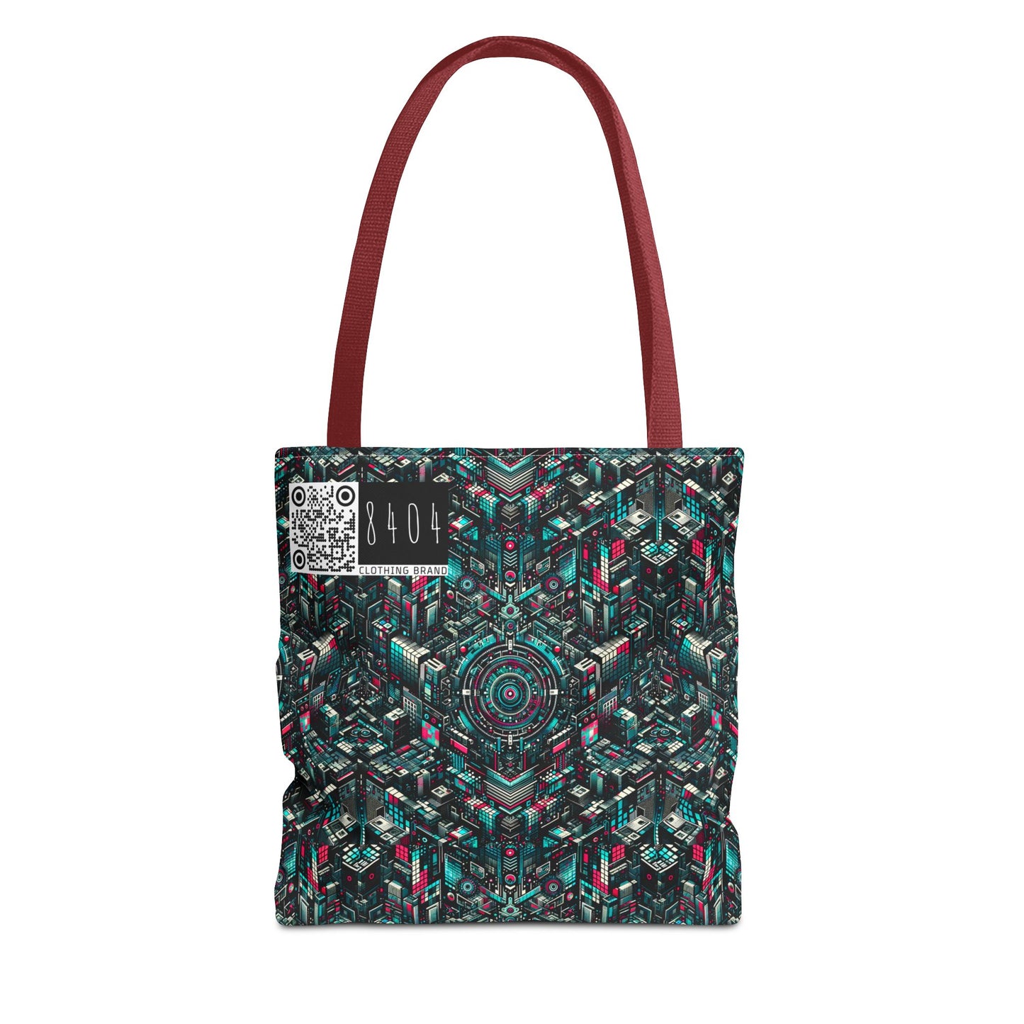 Digital Rebellion Tech-Inspired Streetwear Tote Bag - 8404 Design-54